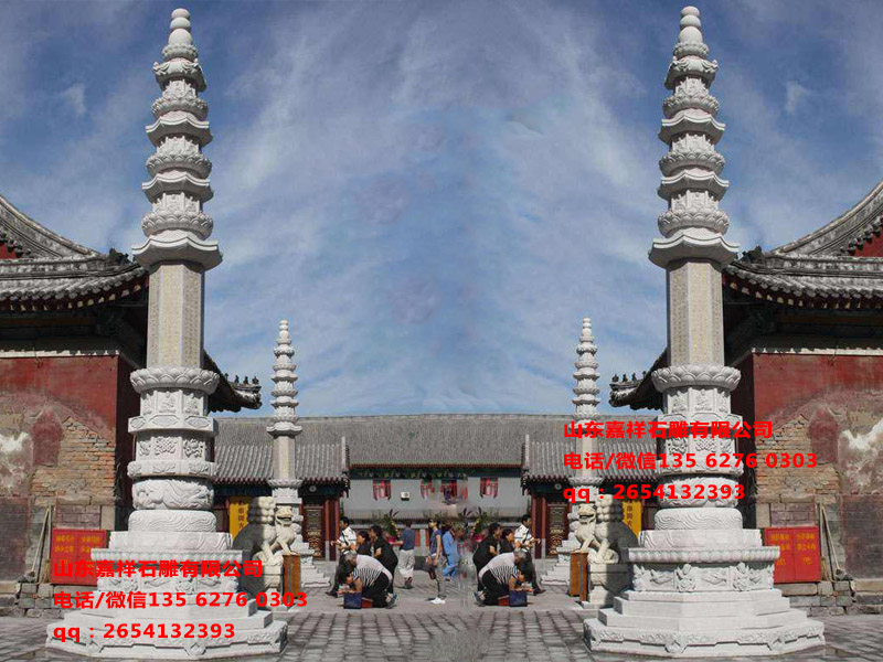 點擊查看詳細信息<br>標題：石經(jīng)幢圖片_佛教經(jīng)幢雕刻設(shè)計